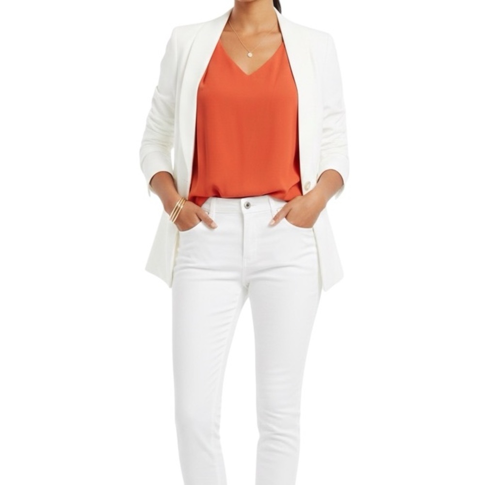 Deep Orange Beautiful Top